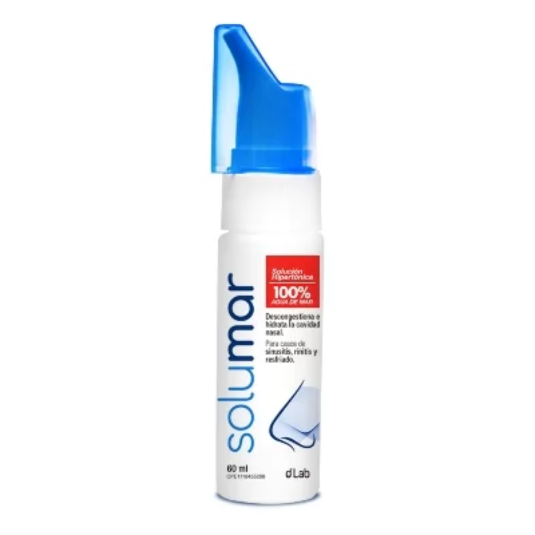 SOLUMAR AGUA D/MAR SOL HIPERTONICA SPRAY 60ML